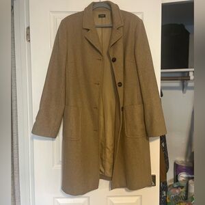 J Crew factory trench coat. Wool blend. perfect condition, never worn.
